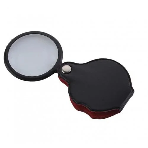 Mini Büyüteç 10x – 3.5cm Katlanabilir Optik Lens, Deri Kaplamalı Taşınabilir Büyüteç Fiyatı, Yorumları ve Özellikleri