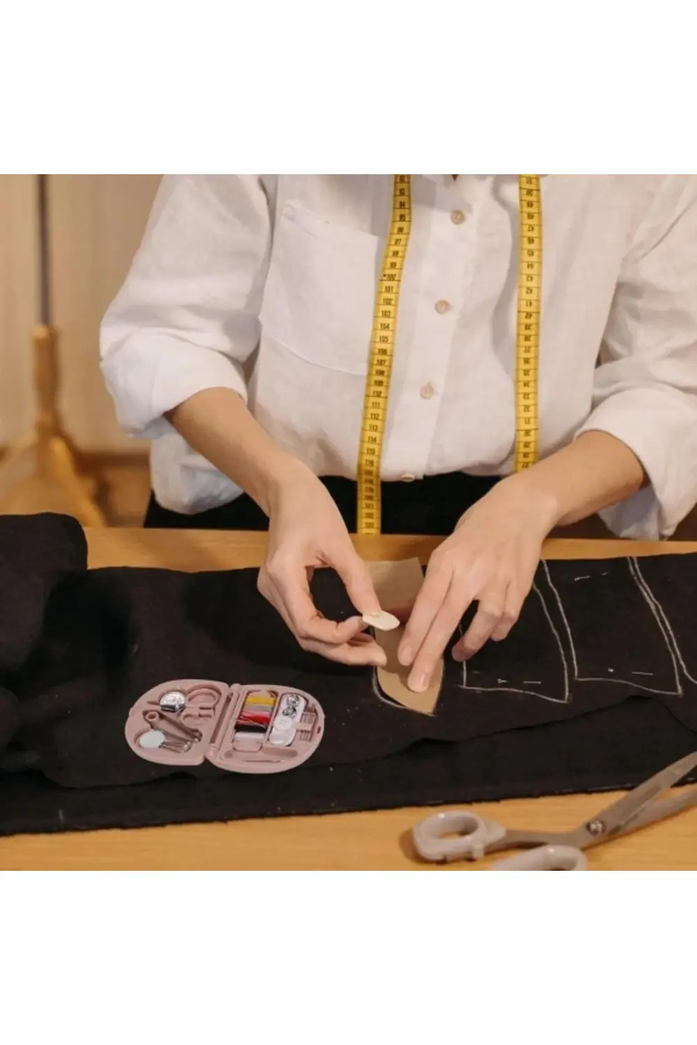 Mini Çanta Boy Seyahat Tipi Dikiş Seti