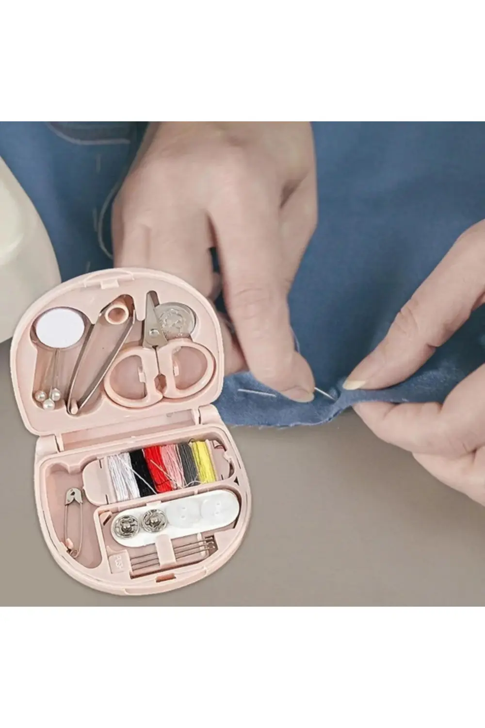 Mini Çanta Boy Seyahat Tipi Dikiş Seti