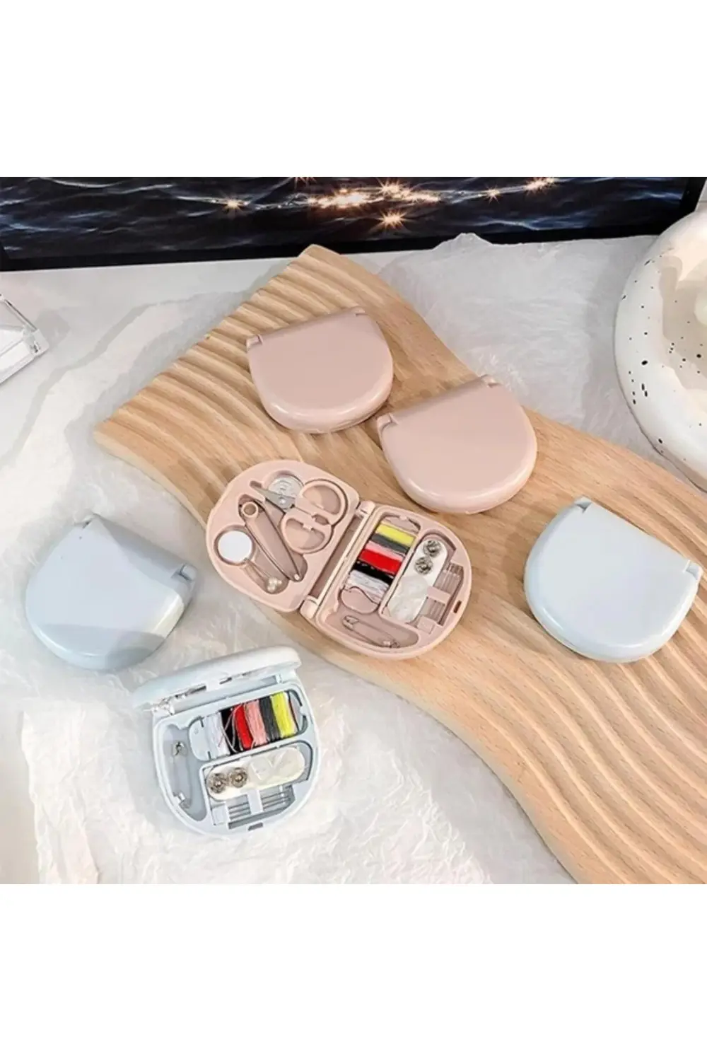 Mini Çanta Boy Seyahat Tipi Dikiş Seti