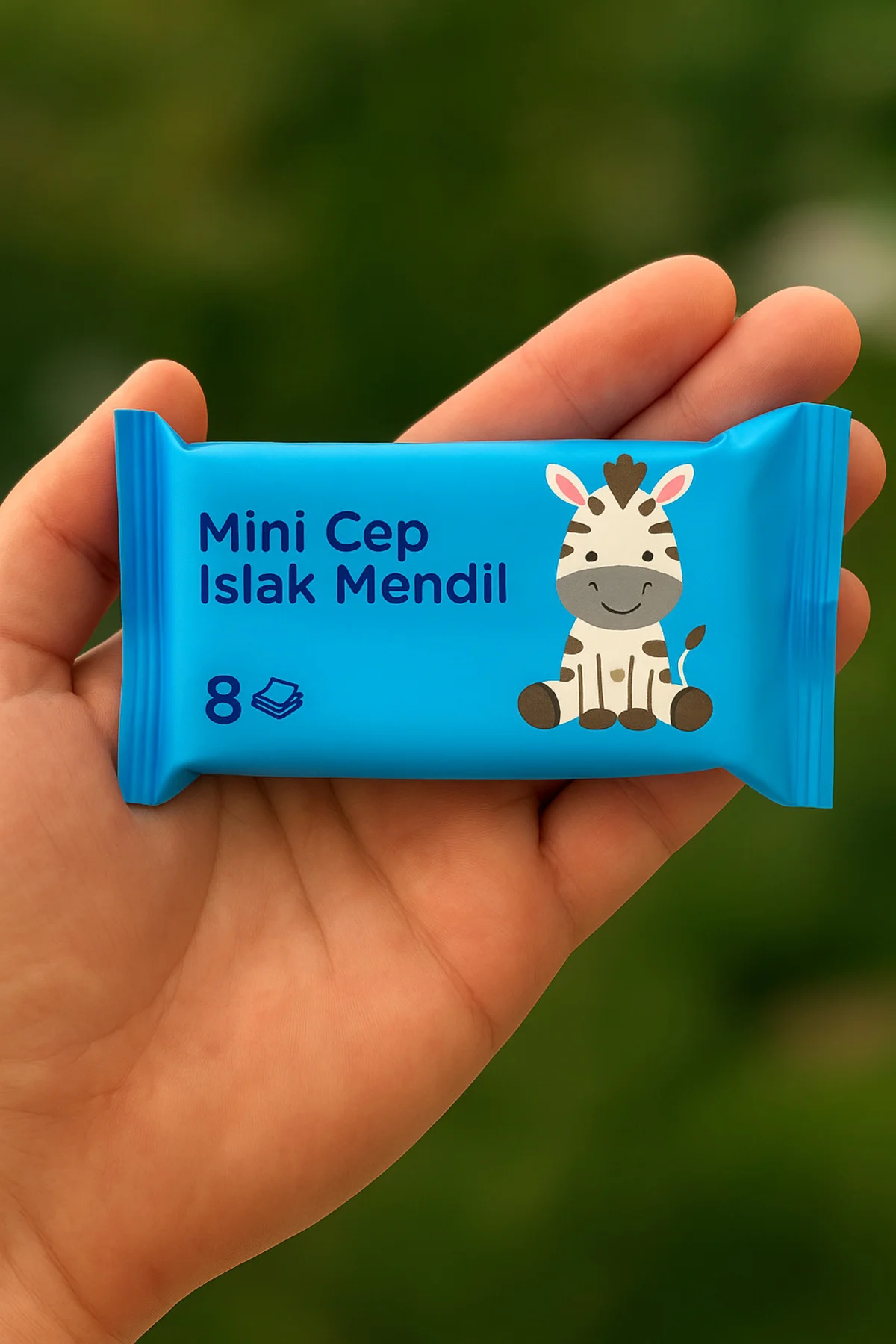 Mini Cep Islak Mendil 1 Adet 8’li – Sevimli Hayvanlar Serisi – Alkolsüz & Parfümsüz Mini Cep Islak Mendil 1 Adet 8’li – Sevimli Hayvanlar Serisi – Alkolsüz & Parfümsüz