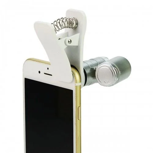 Mini Cep Mikroskobu 60x Büyütme – LED Işıklı Taşınabilir Loupe Tüm Telefonlarla Uyumlu Fiyatı, Yorumları ve Özellikleri