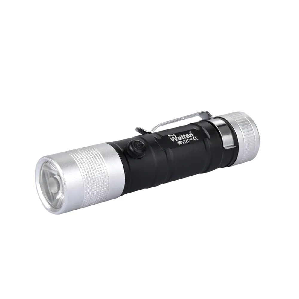 Mini Cep Tipi Pilli El Feneri Güçlü LED Aydınlatma Kompakt Taşına