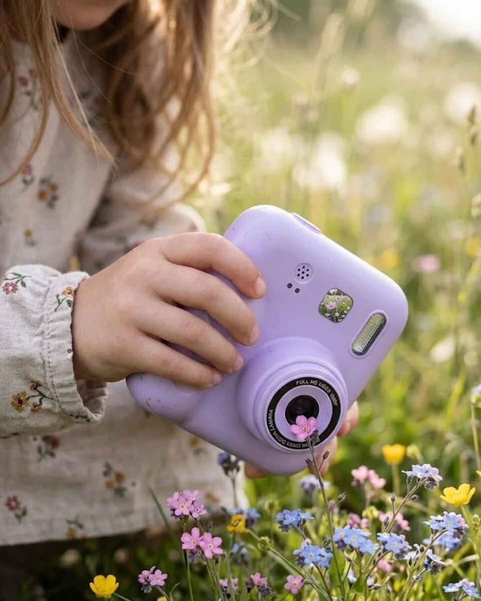 Mini Çocuk Kamerası: Fotoğraf Video Çekim ve Anında Baskı İçin Mükemmel Hediyelik Set