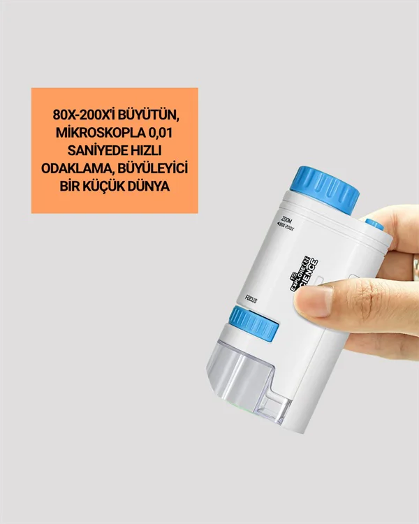 Mini Çocuk Mikroskobu - Lisinya