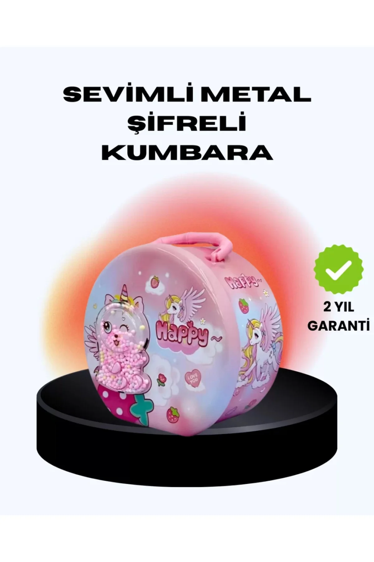 Mini Çocuk Para Kasası Gizli Saklama Ve Birikim Kutusu