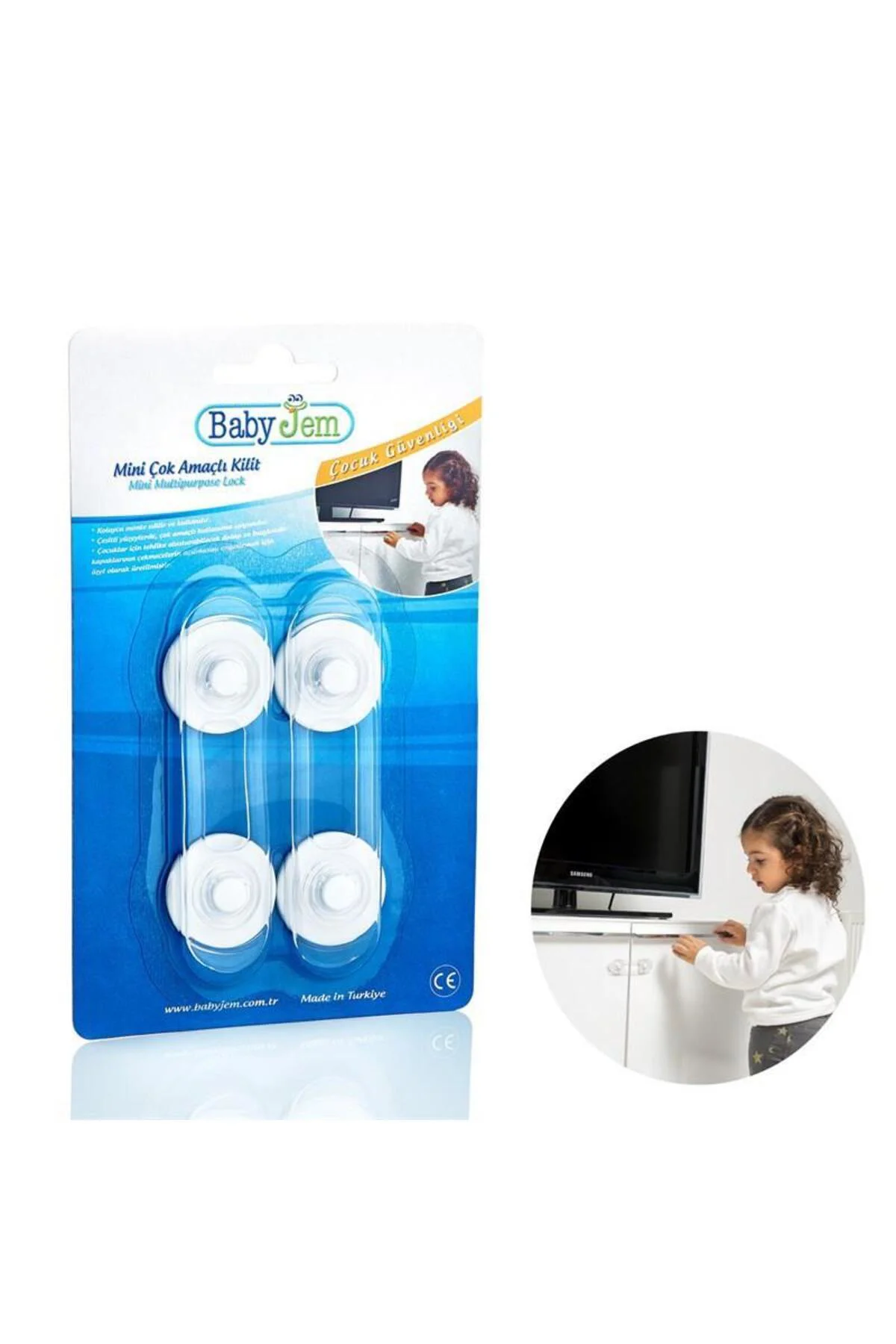 Mini Çok Amaçlı Kilit 2'Li 059