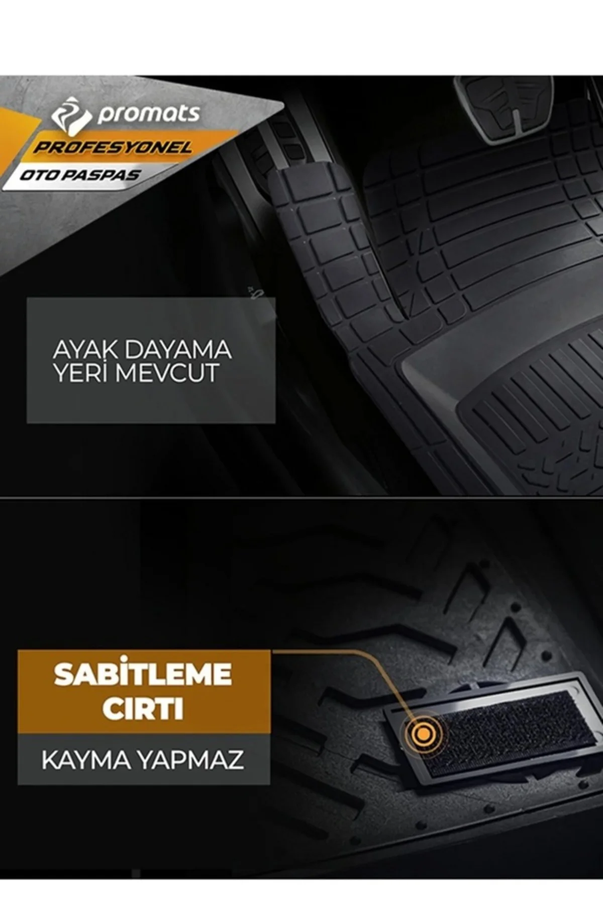 Mini Countryman 2011 Uyumlu 3,5 Cm Derin Havuzlu Pro Siyah Oto Paspas