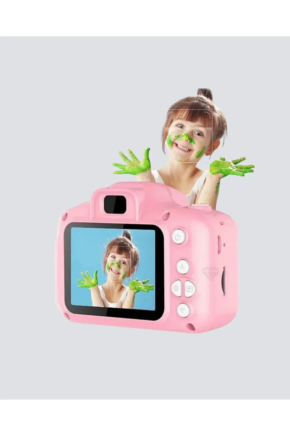 Mini Dijital Çocuk Kamerası 8MP HD Ekranlı 1080P Video ve Şarjlı