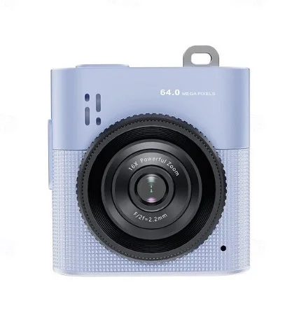 Mini Dijital Kamera 64mp 16x Digital Zoom Retro Vintage 1.4’’ekranlı Video Kamera Taşınabilir Tasarım Mavi Mini Dijital Kamera 64mp 16x Digital Zoom Retro Vintage 1.4’’ekranlı Video Kamera Taşınabilir Tasarım Mavi