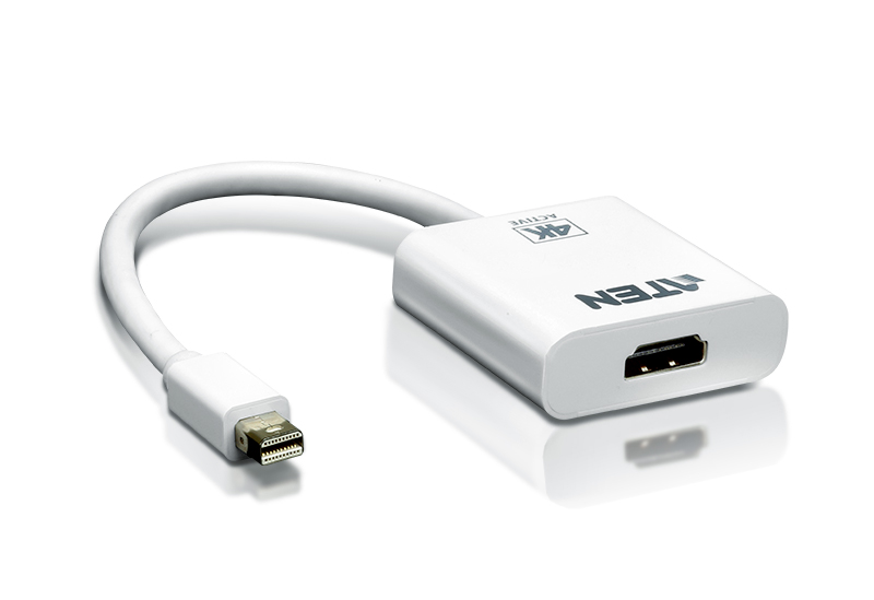 Mini DisplayPort (mini DP)  4K HDMI Adaptörü, Kablolu, mini DP Er