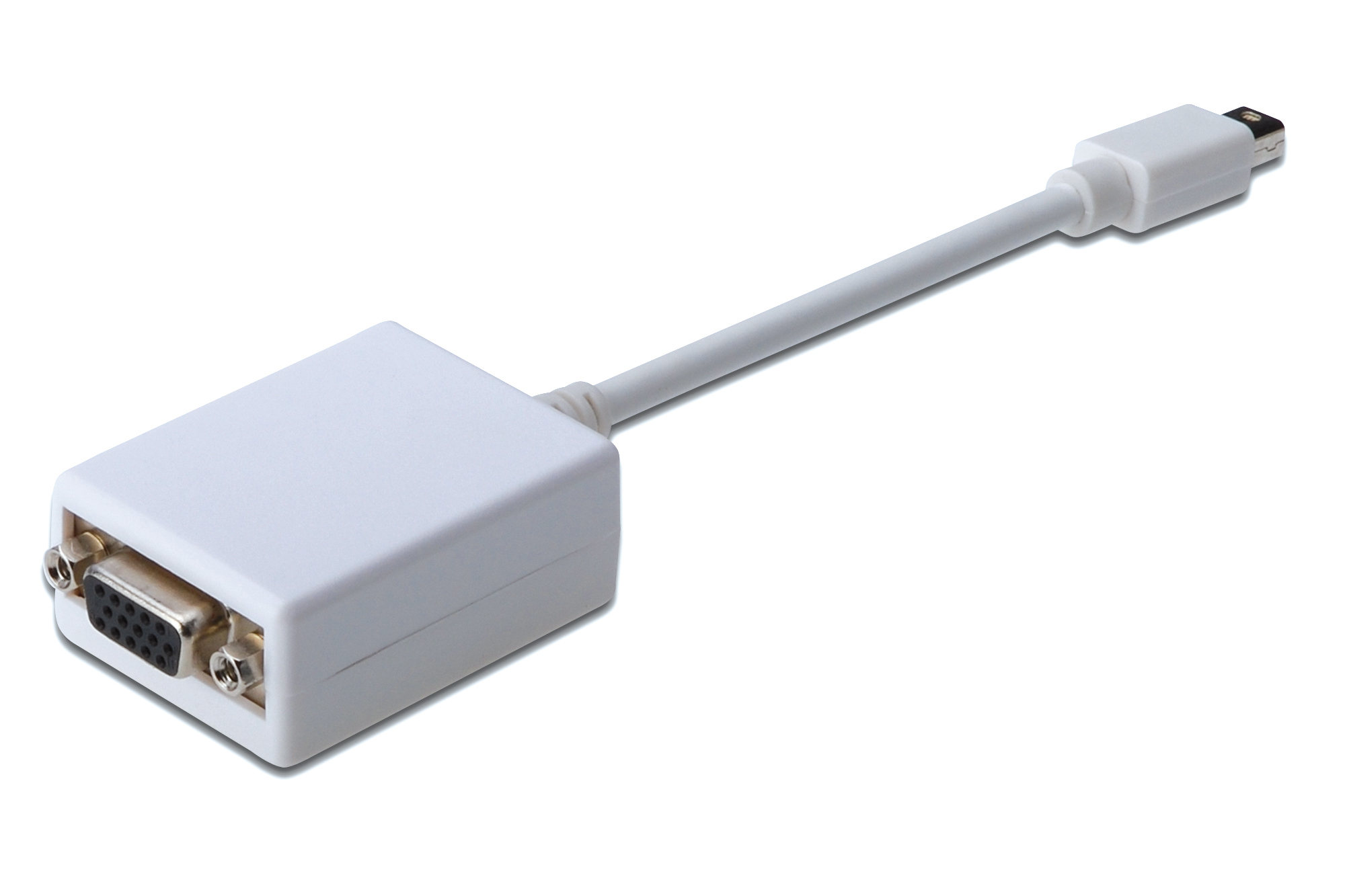 Mini DisplayPort (mini DP)  VGA Adaptörü, mini DP Erkek - HD15 Di