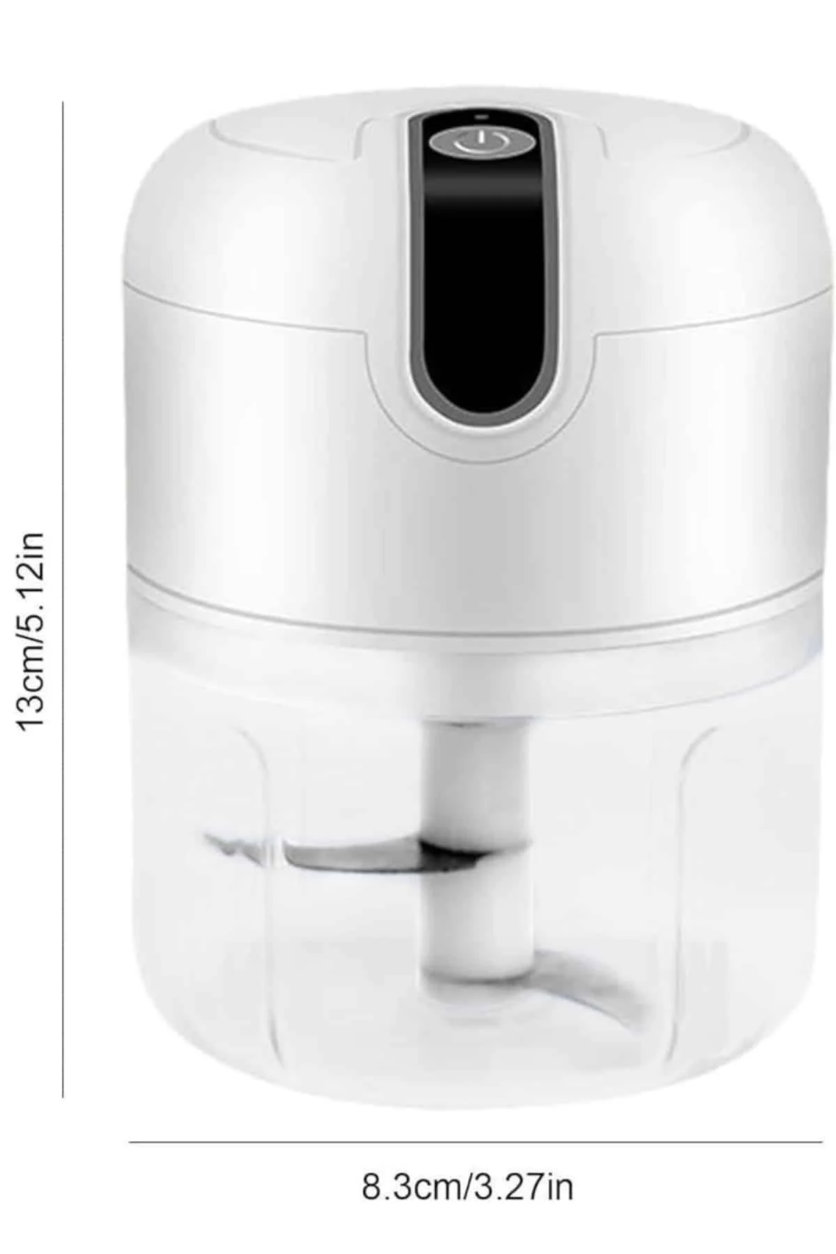 Mini Doğrayıcı Rondo Taşınabilir Mini El Blender Paslanmaz Çelik 