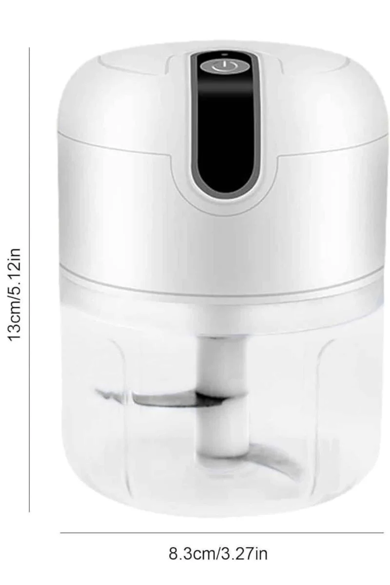 Mini Doğrayıcı Rondo Blender Taşınabilir USB Şarjlı Kompakt Mutfak Yardımcısı - 250ml Kapasiteli