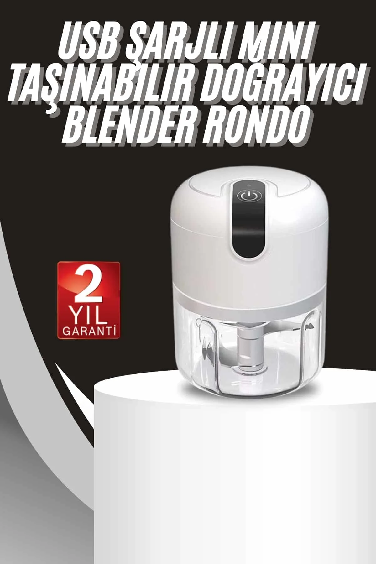 Mini Doğrayıcı Rondo Taşınabilir Mini El Blender Paslanmaz Çelik Fiyatı, Yorumları ve Özellikleri