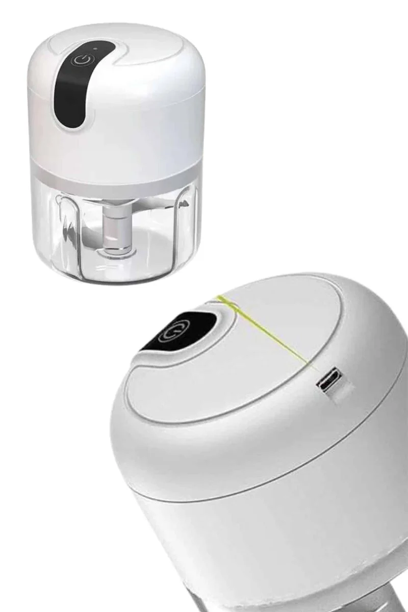 Mini Doğrayıcı Rondo Blender Taşınabilir USB Şarjlı Kompakt Mutfak Yardımcısı - 250ml Kapasiteli