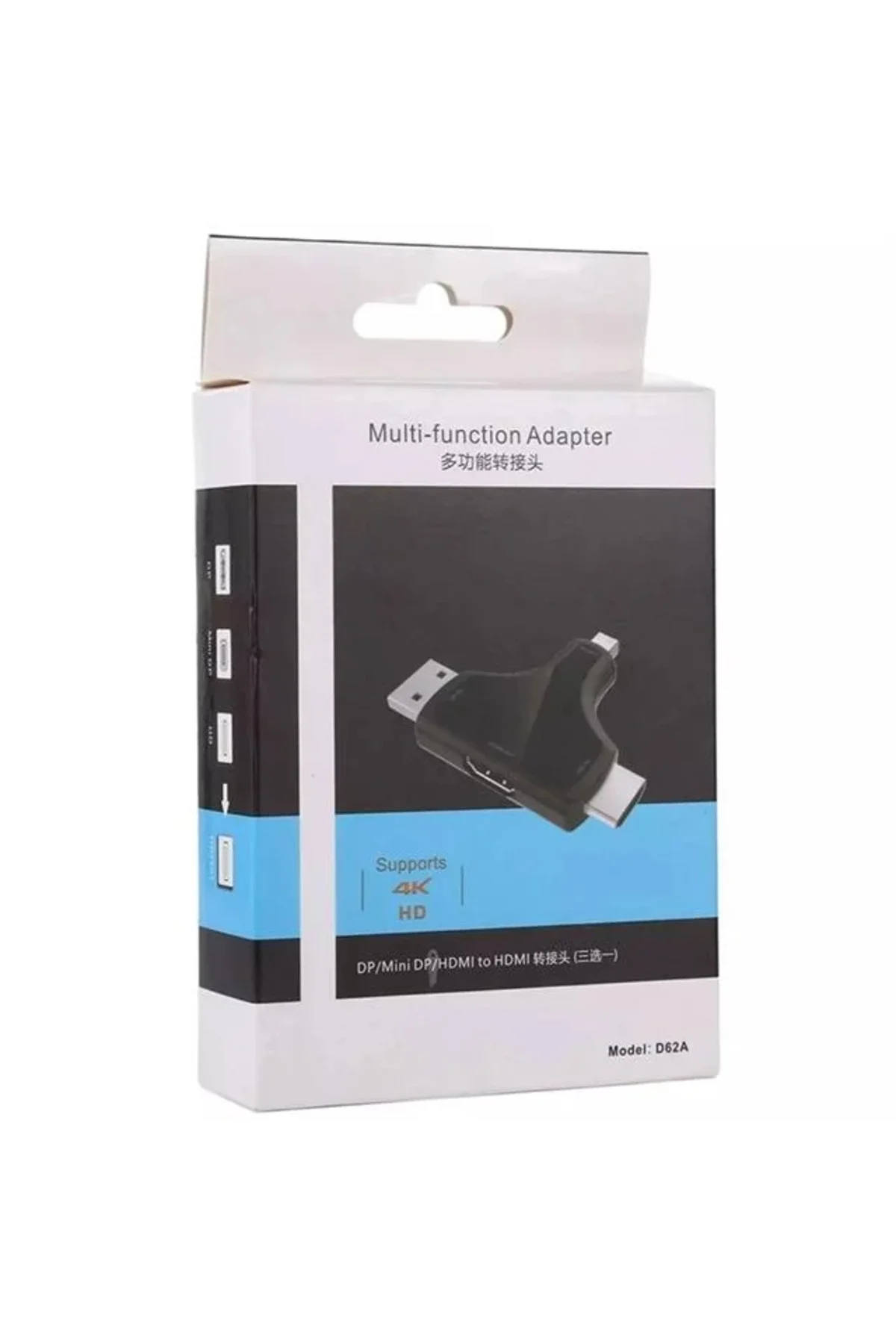 Mini DP+DP+HDMI To HDMI 4K Çevirici Mini DP+DP+HDMI To HDMI 4K Çevirici