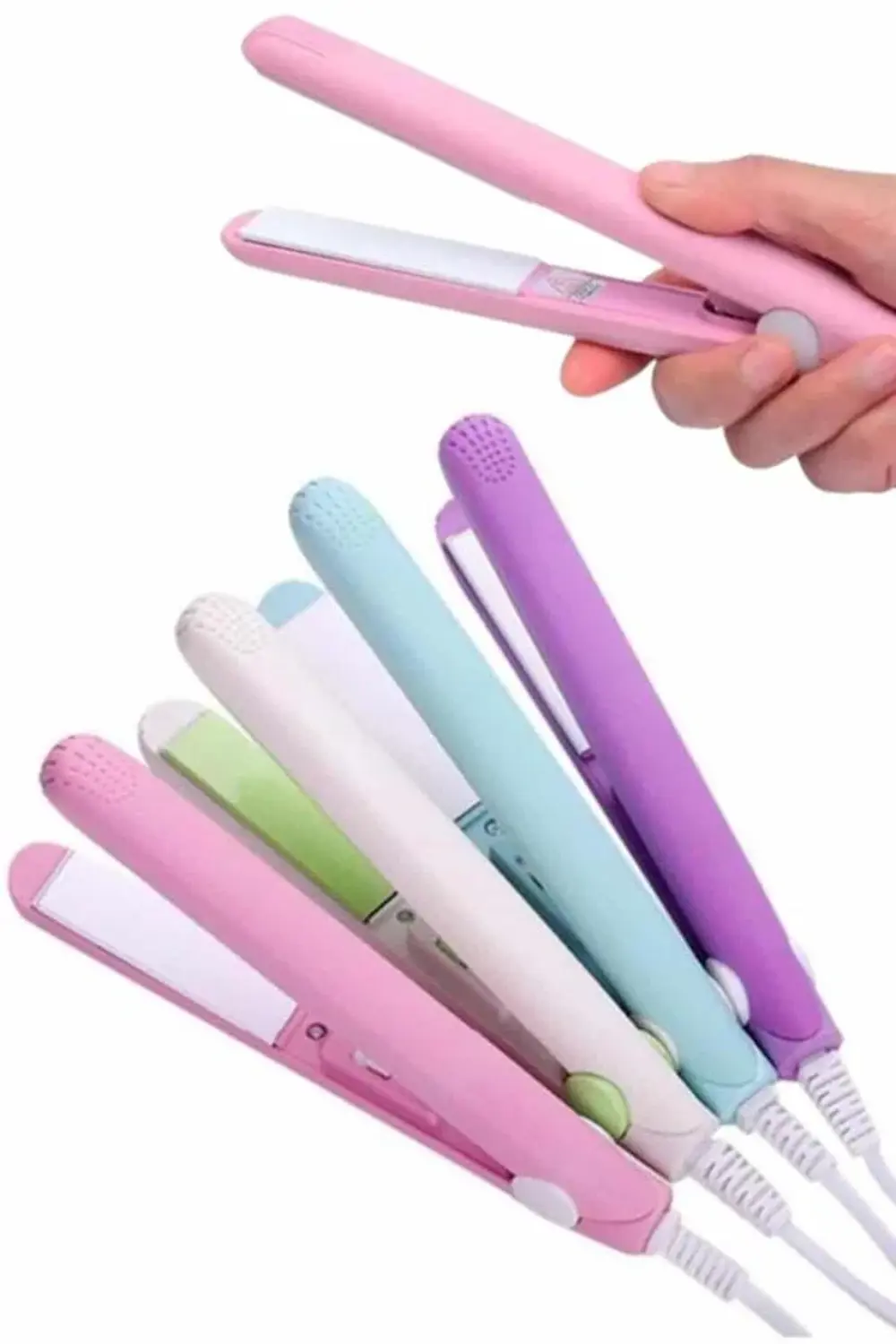 Mini Düzleştirici Seramik Kaplama Seyahat Tipi Elektriklenme Karş