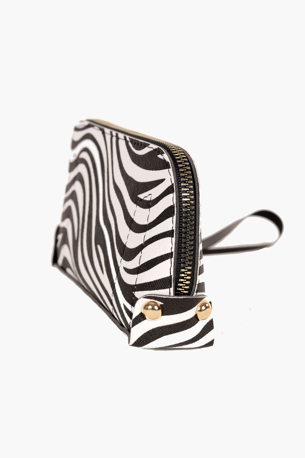 Bagmolly Mini El Çantasi Zebra Desen Cüzdan