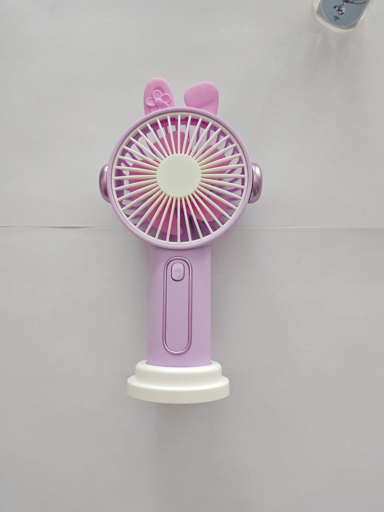 Mini El Fanı Büyük Boy Şarjlı Telefon Tutuculu Figürlü 3 Kademeli