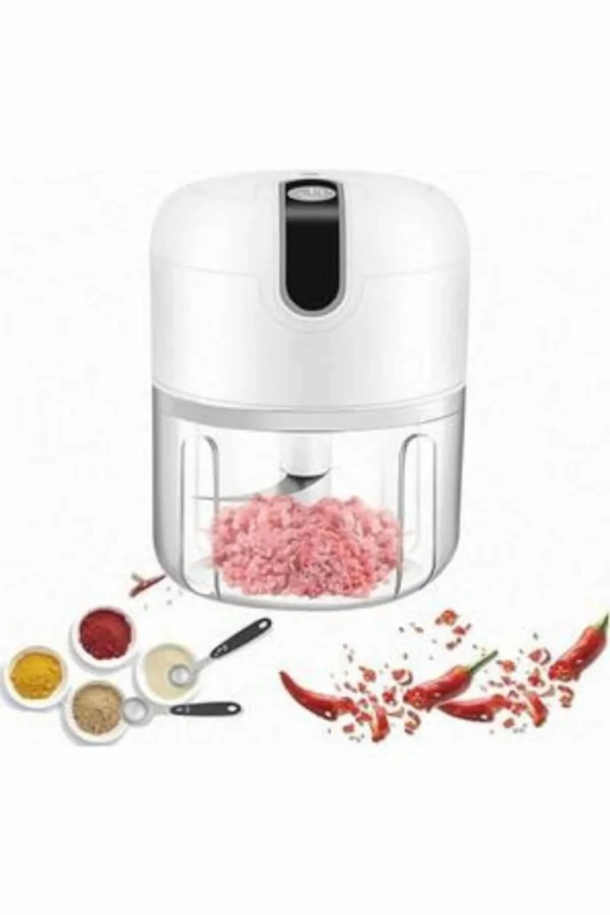 Mini El Rondosu Şarjlı Doğrayıcı Taşınabilir Rondo Blender 250 Ml