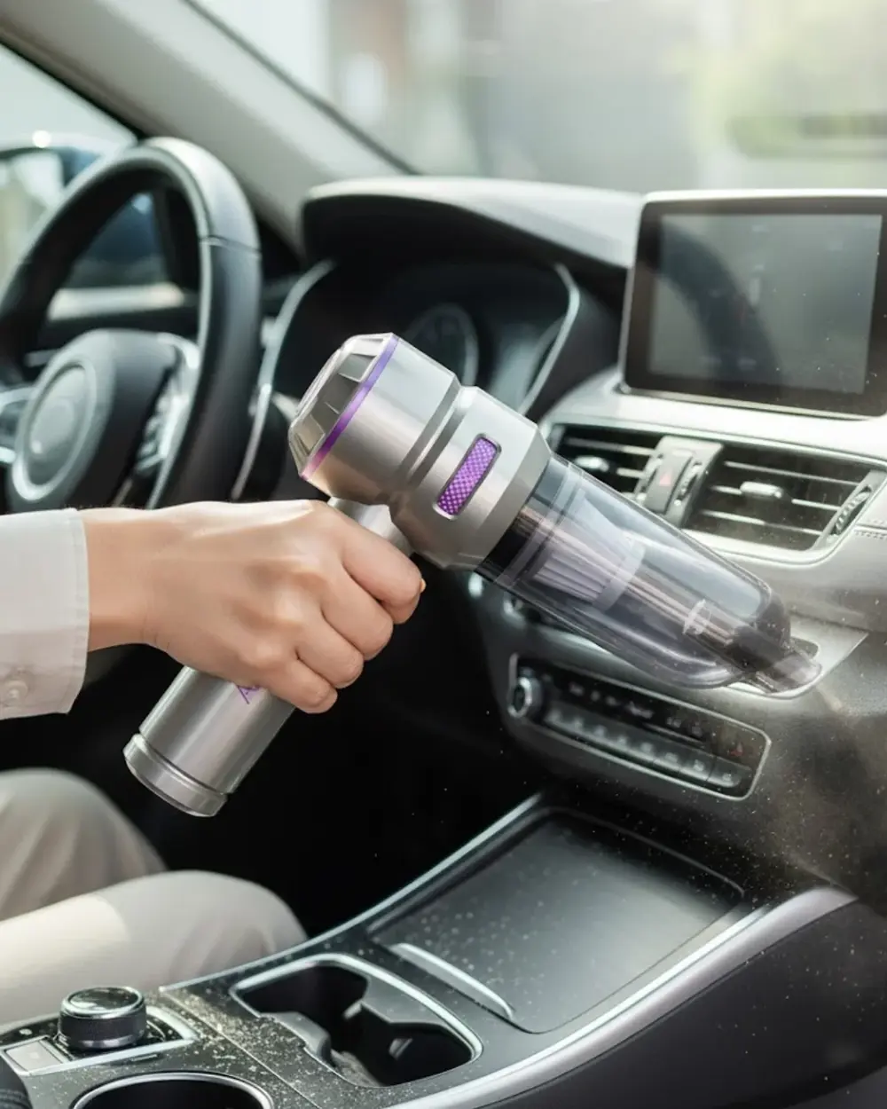 Mini El Süpürgesi Ev Araç Ofis Çok Amaçlı