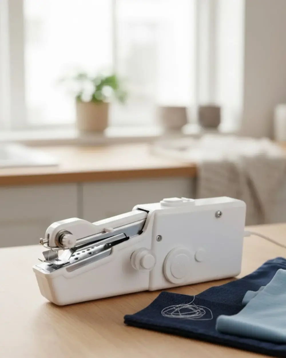 Mini El Tipi Dikiş Makinesi Taşınabilir Pratik Acil Dikiş Çözümü