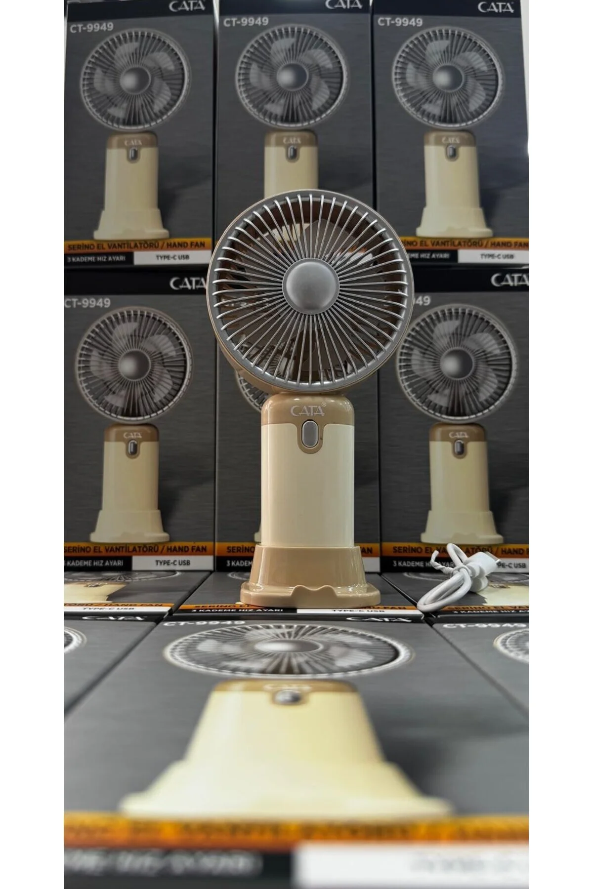 mini el ve masa tipi vantilatör şarjlı serino CT-9949 mini el ve masa tipi vantilatör şarjlı serino CT-9949