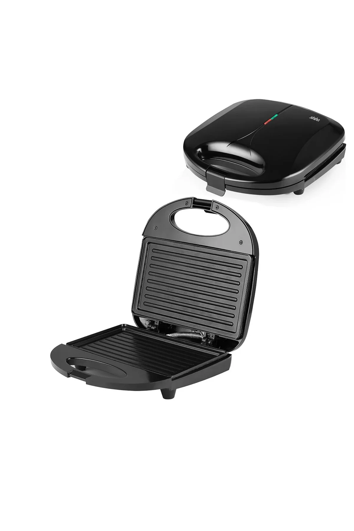 Mini Elektrikli Tost Makinesi 2 Dilim Yapışmaz Yüzey - Kilitlenebilir Kapak 750W SSM-2588 Mini Elektrikli Tost Makinesi 2 Dilim Yapışmaz Yüzey - Kilitlenebilir Kapak 750W SSM-2588