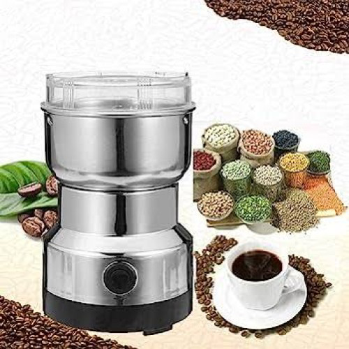 Mini Elektrikli Kahve Öğütücü Çelik Bıçaklı Kahve & Baharat Değir