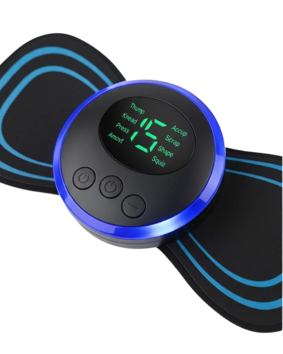 Mini EMS Masaj Cihazı - Elektronik Kas Uyarıcı Karın Kol Bacak İçin Spor Sonrası Rahatlama