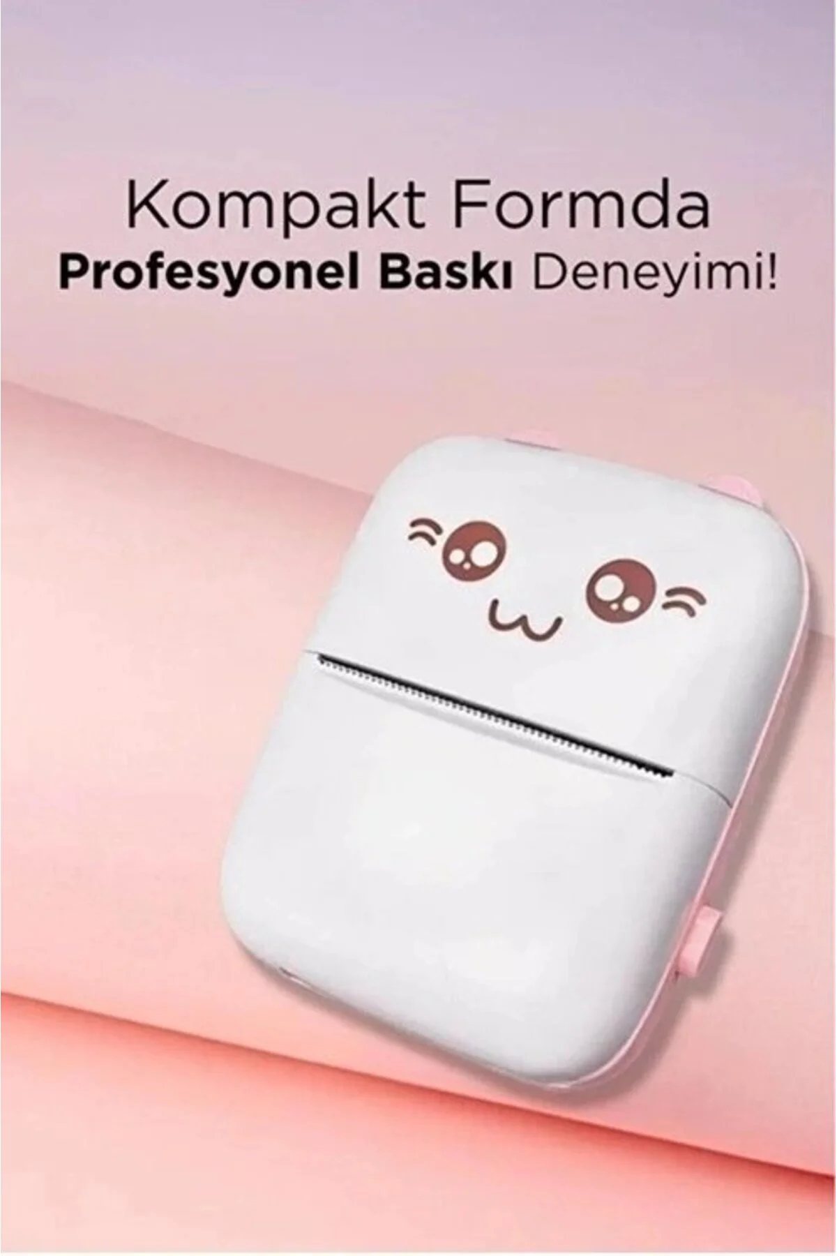 Mini Fotoğraf Yazıcı Kablosuz Etiket Yazıcı Baskı Makinesi Ios An