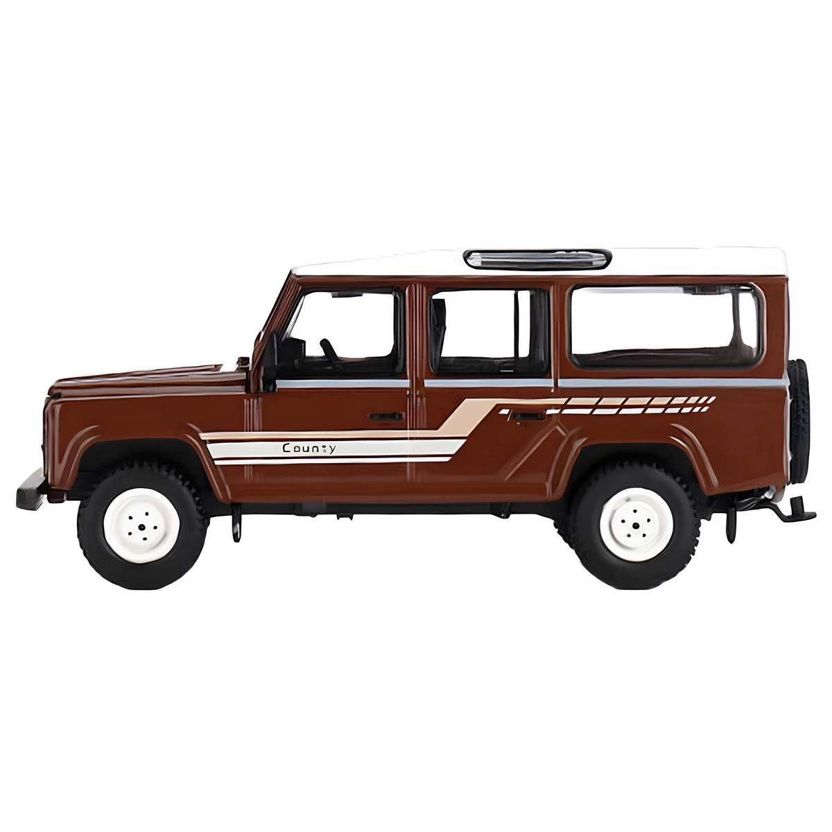Mini GT 1-64 Land Rover Defender 110 1985 County Station Wagon Ru
