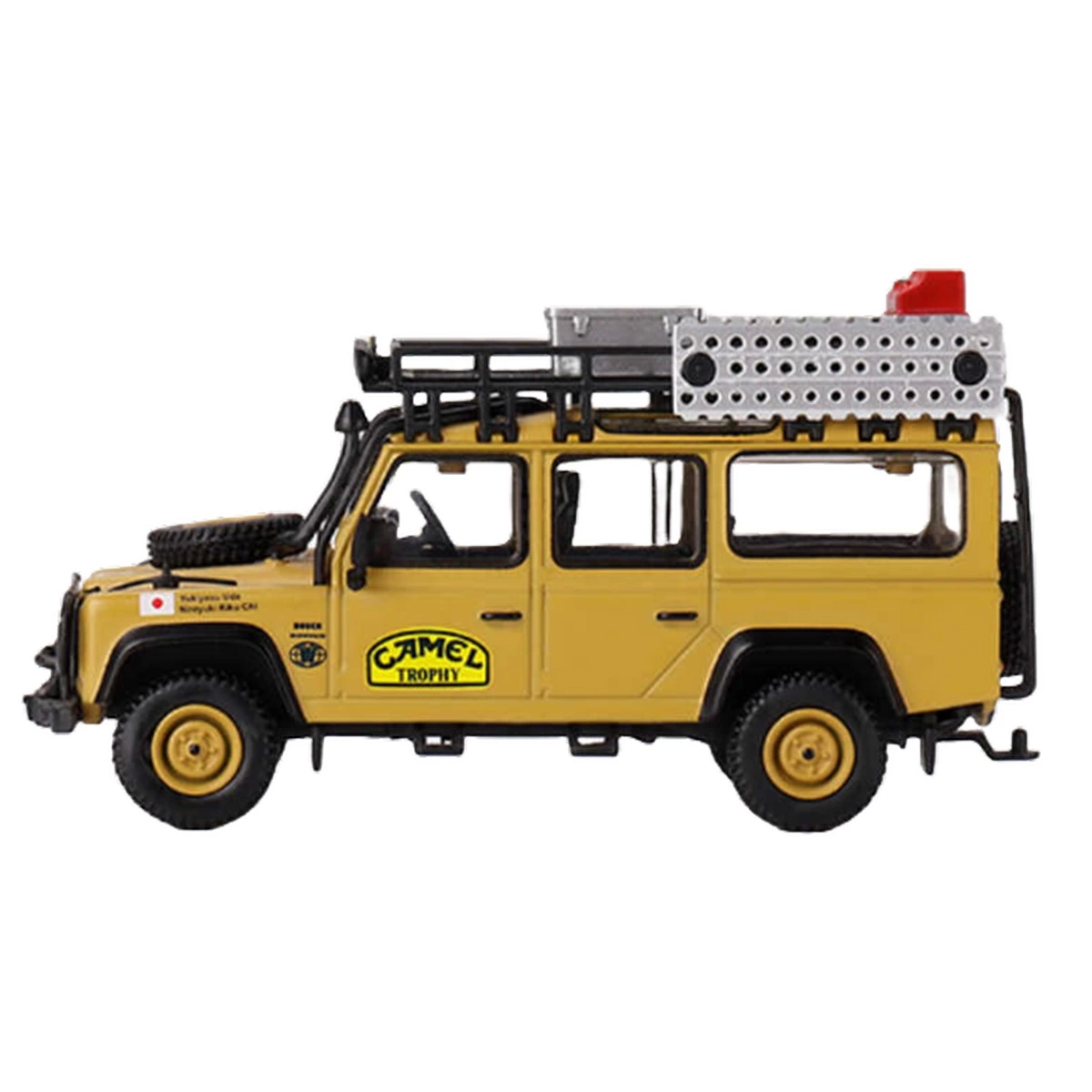 Mini GT 1-64 Land Rover Defender 110 1989 Camel Trophy Amazon Tea