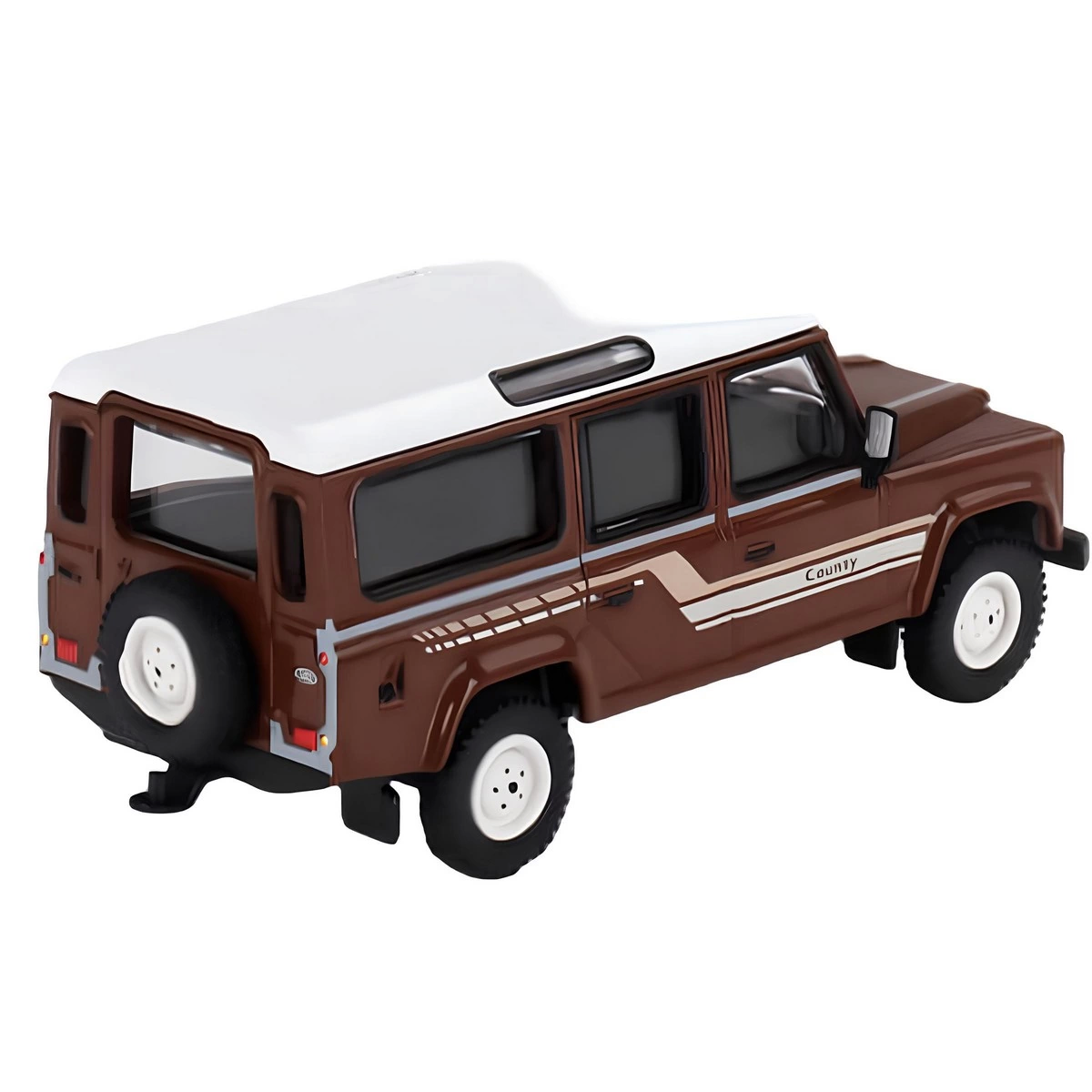 Mini GT 1-64 Land Rover Defender 110 1985 County Station Wagon Ru