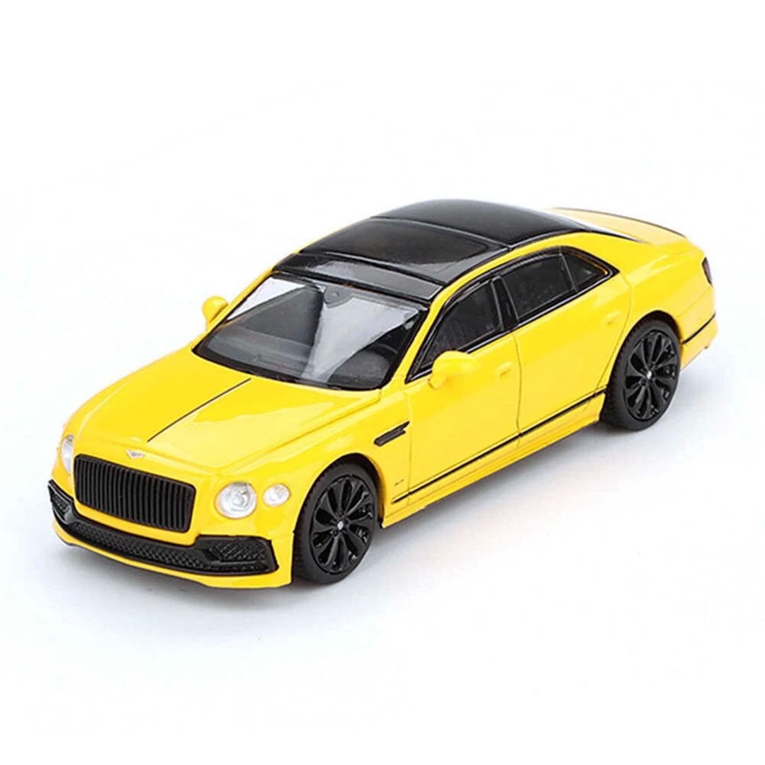 Mini GT 1/64 Bentley Flying Spur Monaco Yellow - Blister Paket