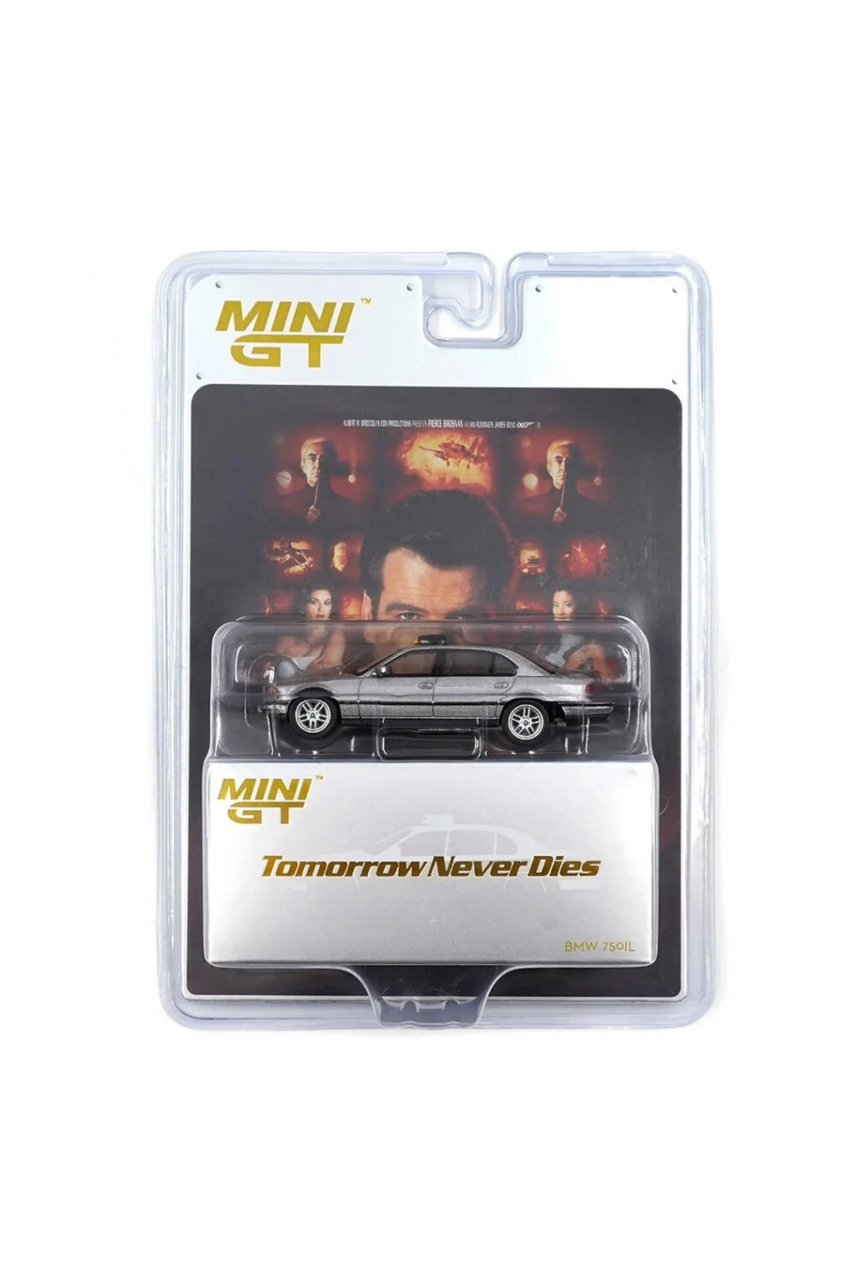 Mini GT 1/64 BMW 750IL "Tomorrow Never Dies" Blister Paket
