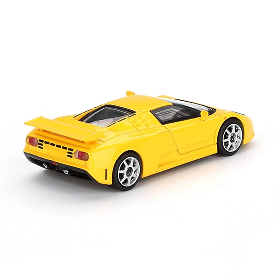 Mini GT 1/64 Bugatti EB110 Super Sport Giallo Bugatti