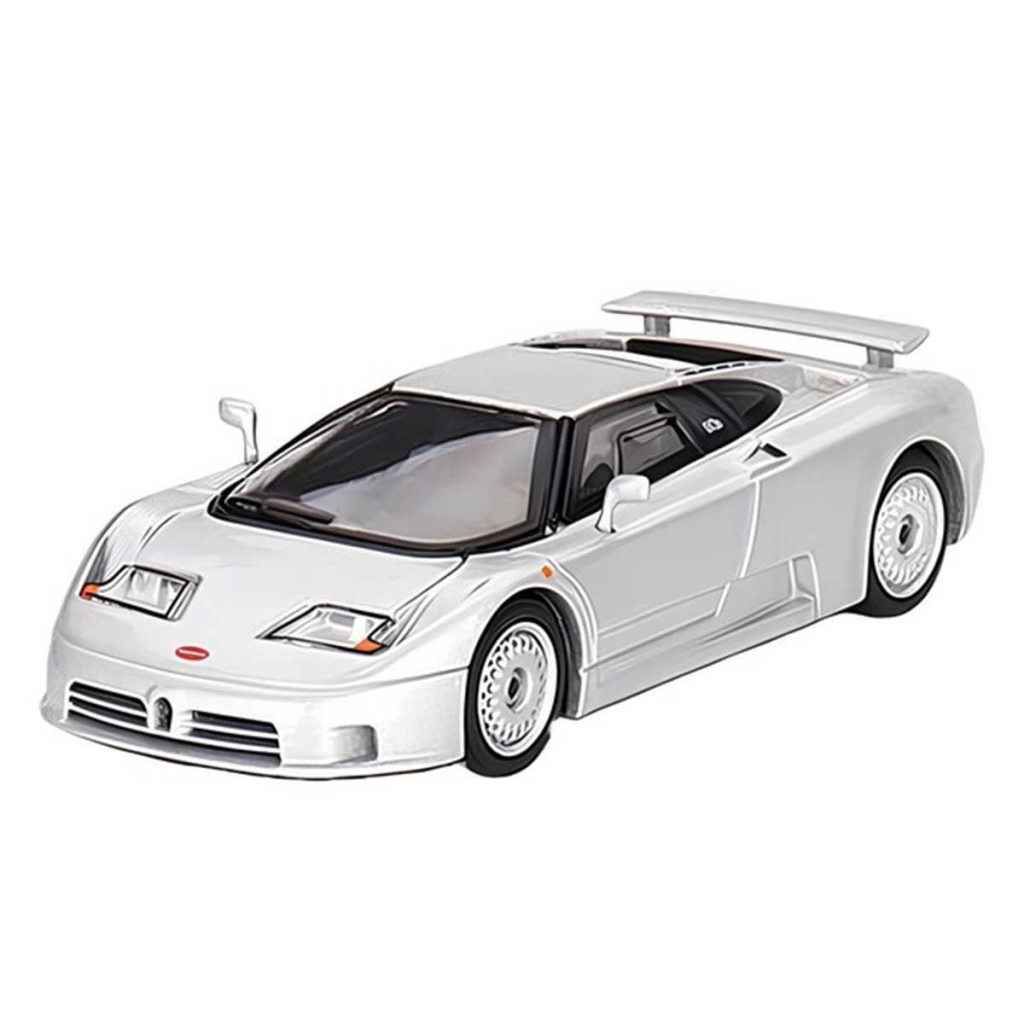 Mini Gt 1:64 Bugatti EB110 GT Grigio Chiaro Mini Gt 1:64 Bugatti EB110 GT Grigio Chiaro