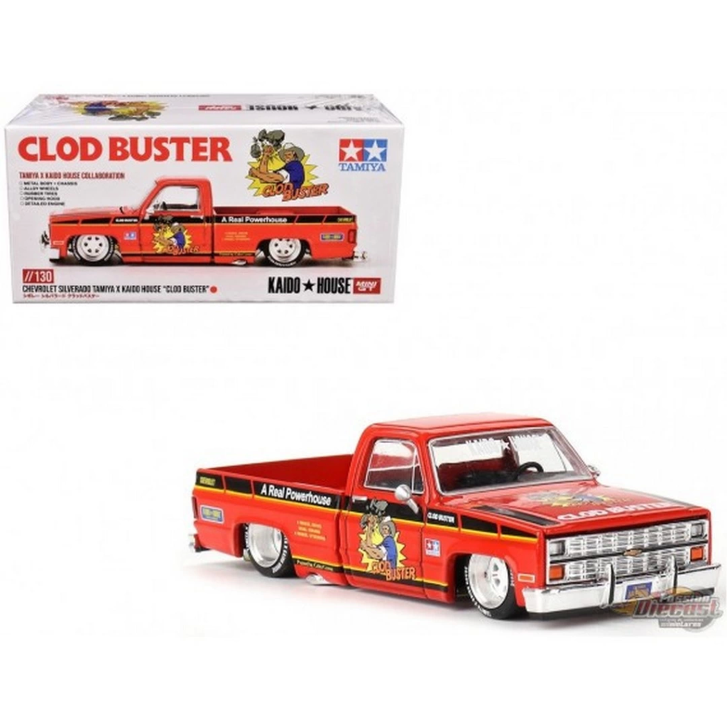 Mini GT 1/64 Chevrolet Silverado TAMIYA x KAIDO HOUSE "Clod Buste Mini GT 1/64 Chevrolet Silverado TAMIYA x KAIDO HOUSE "Clod Buste