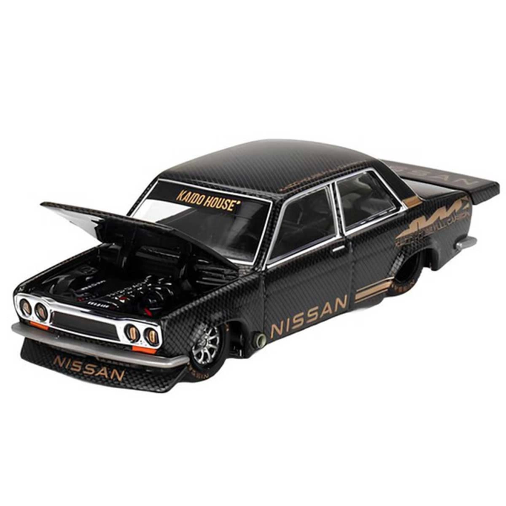 Mini Gt 1:64 Datsun 510 Pro Street Full Carbon V1