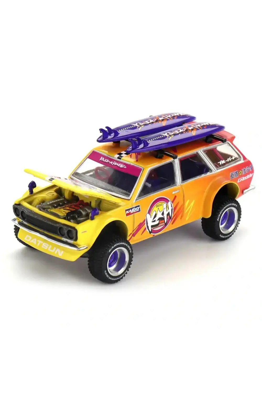Mini GT 1/64 Datsun KAIDO 510 Wagon 4x4 Kaido ISLANDS V1
