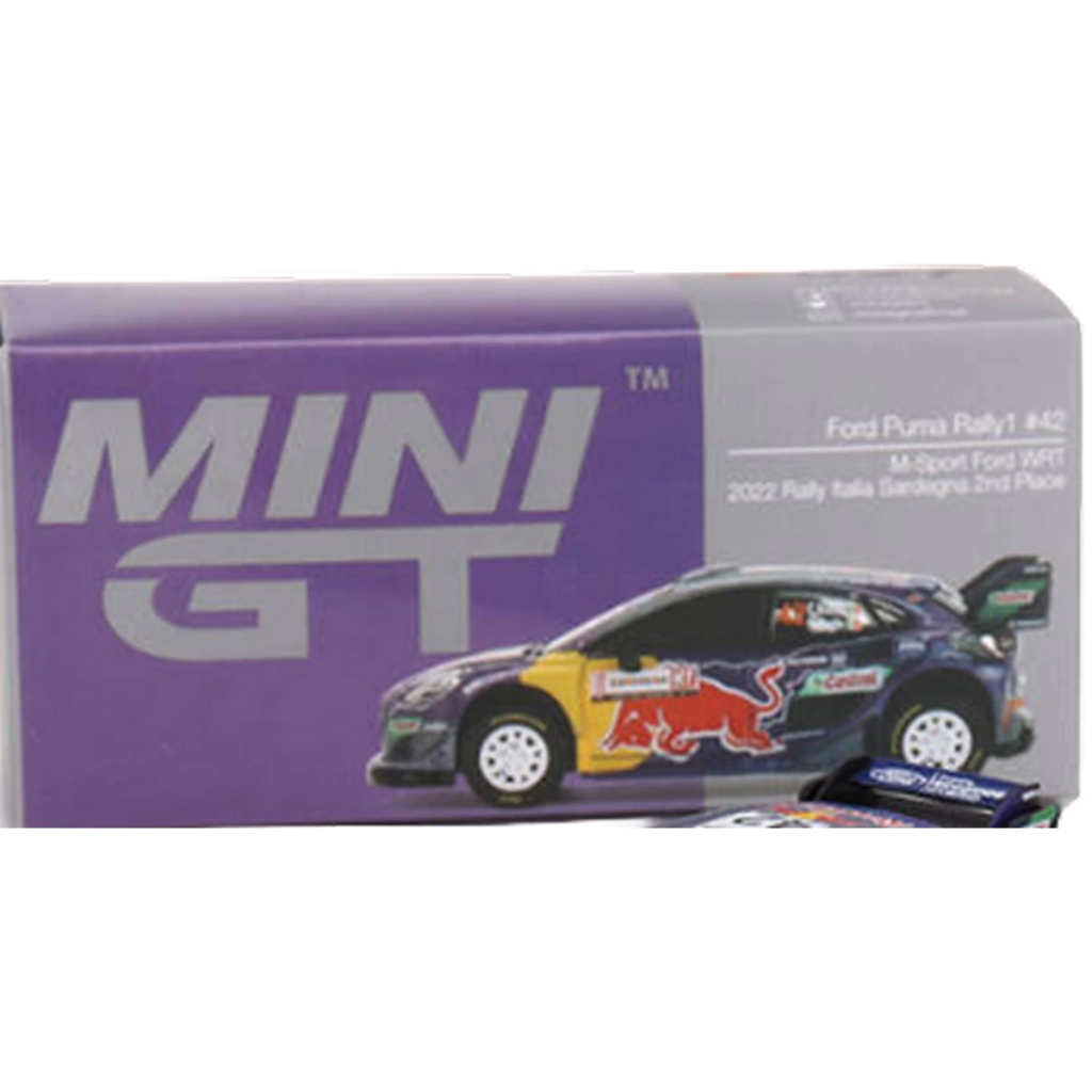 Mini GT 1/64 Ford Puma Rally1 M-Sport Ford WRT 2022 Rally Italia Mini GT 1/64 Ford Puma Rally1 M-Sport Ford WRT 2022 Rally Italia