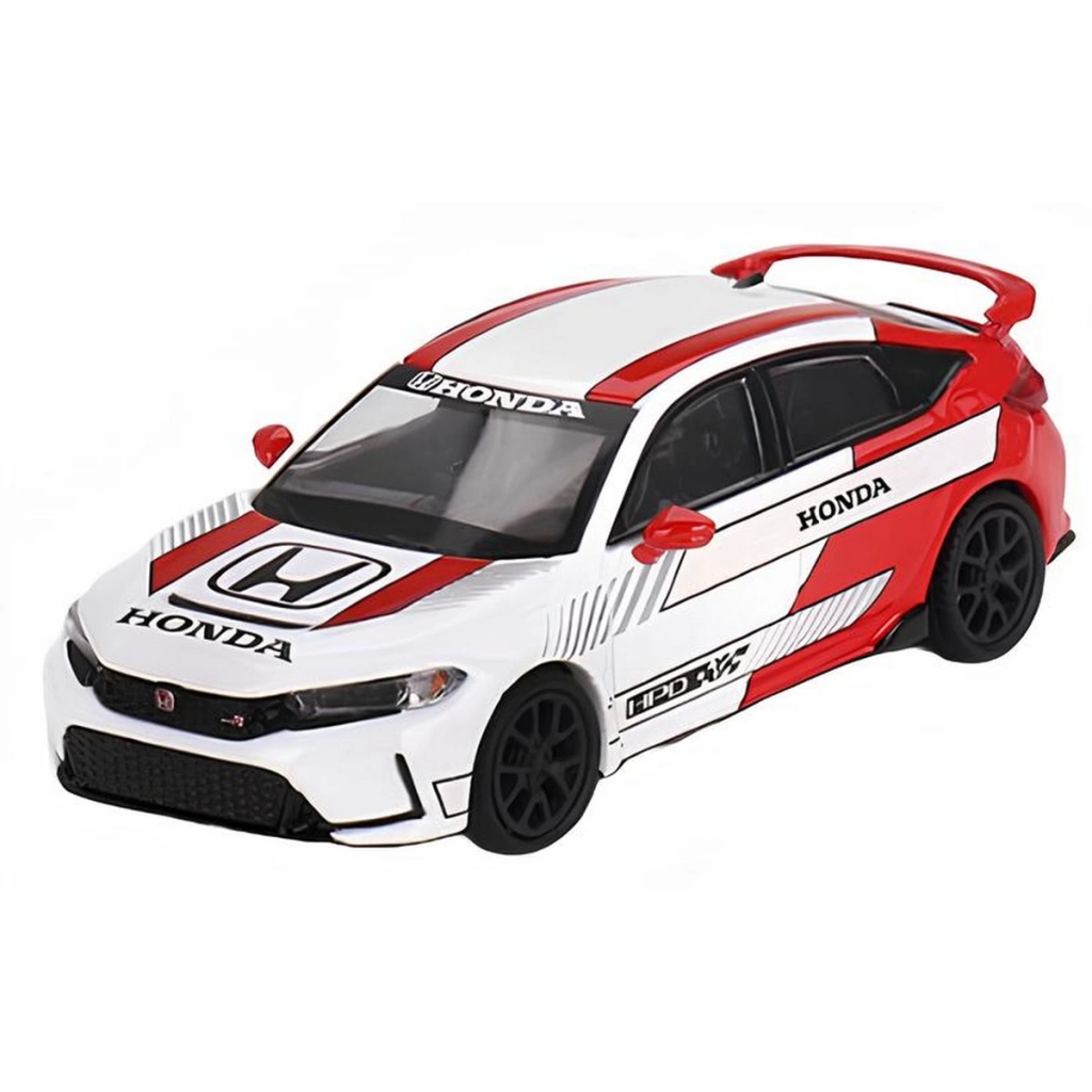Mini Gt 1/64 Honda Civic Type R #2 2023 Pace Car White Mini Gt 1/64 Honda Civic Type R #2 2023 Pace Car White