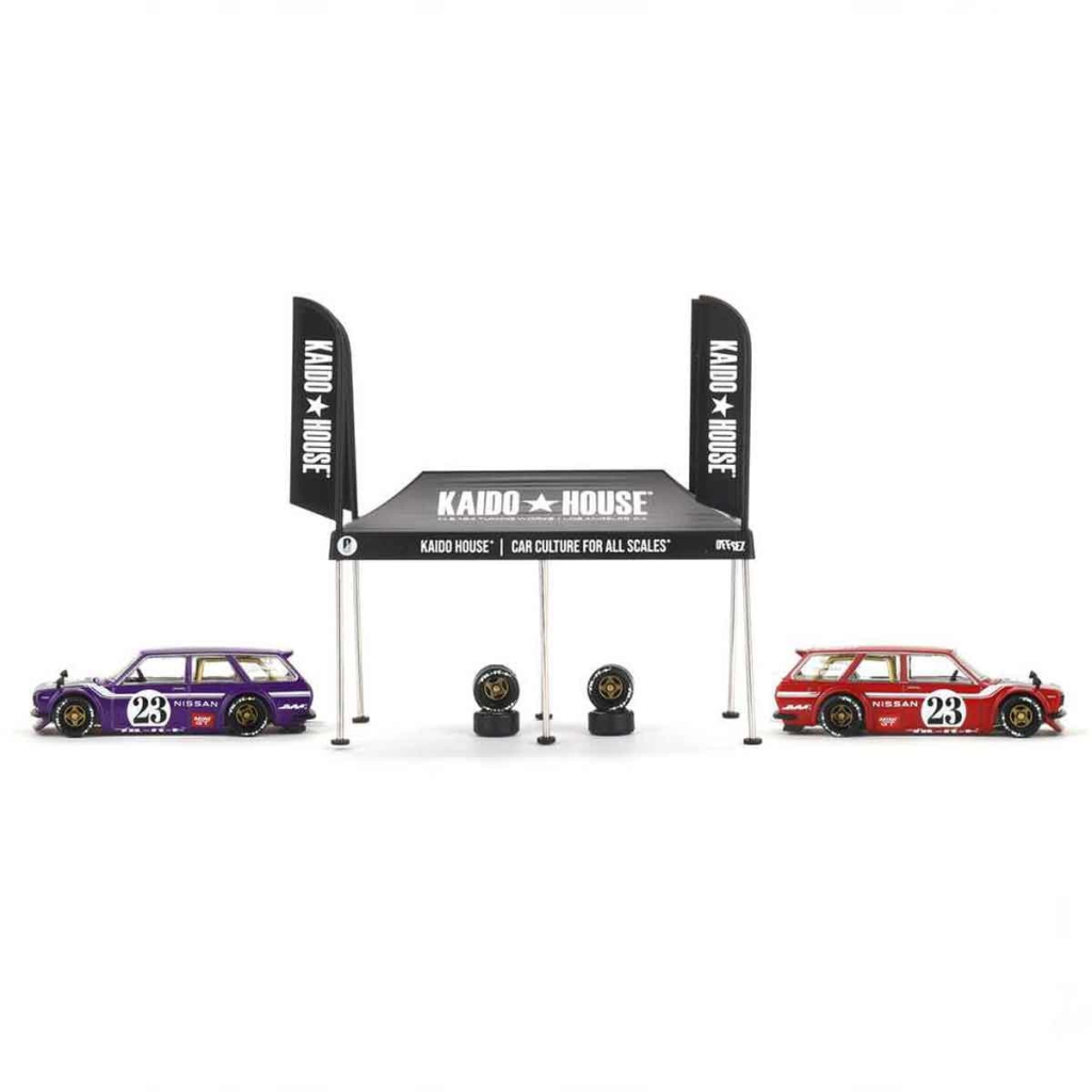 Mini GT 1:64 Kaido House Tent V1 Mini GT 1:64 Kaido House Tent V1