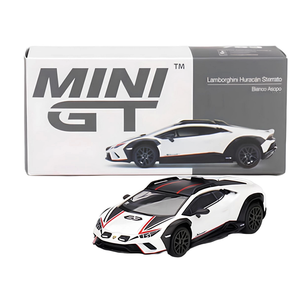 Mini GT 1/64 Lamborghini Huracán Sterrato Bianco Asopo Mini GT 1/64 Lamborghini Huracán Sterrato Bianco Asopo