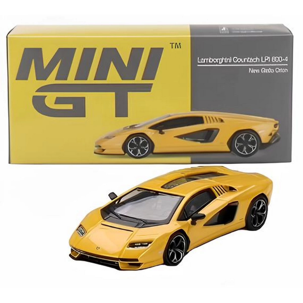 Mini Gt 1/64 Lamborghini Countach LPI 800-4 New Giallo Orion Mini Gt 1/64 Lamborghini Countach LPI 800-4 New Giallo Orion