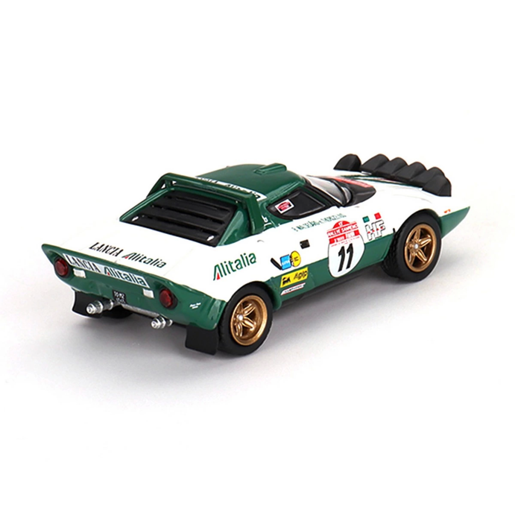 Mini Gt 1/64 Lancia Stratos HF 1975 Rally Sanmero Winner Mini Gt 1/64 Lancia Stratos HF 1975 Rally Sanmero Winner