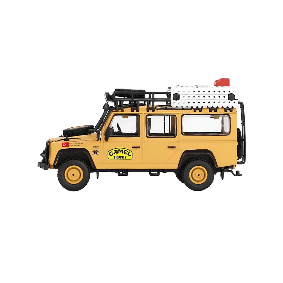 Mini Gt 1/64 Land Rover Defender 110 1989 Camel Trophy Turkey