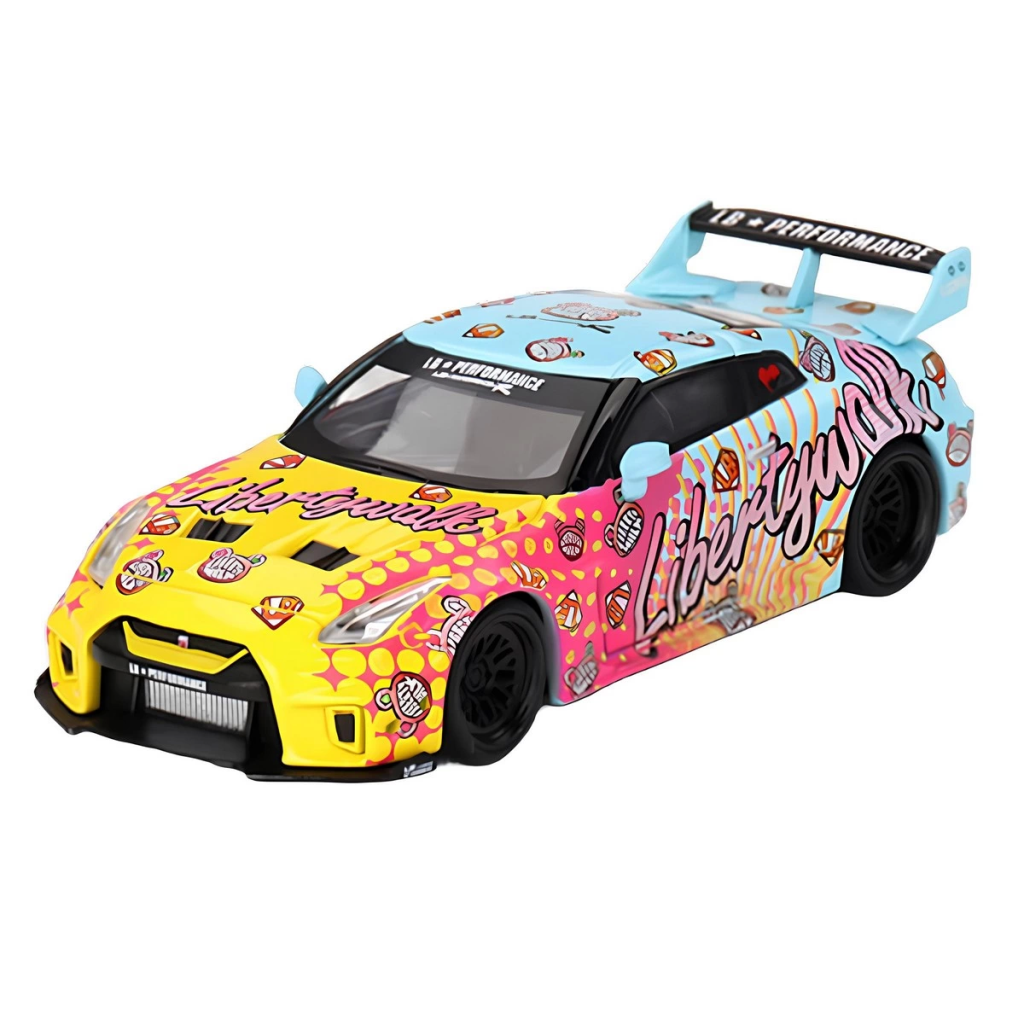 Mini GT 1/64 LB-Silhouette WORGT NISSAN 35GT-RR Ver.1 LBWK KUMA M Mini GT 1/64 LB-Silhouette WORGT NISSAN 35GT-RR Ver.1 LBWK KUMA M